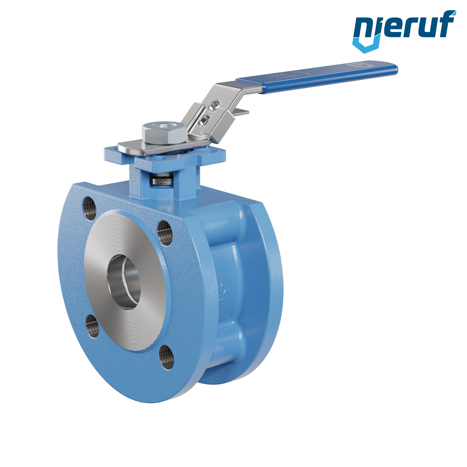 valvola a sfera dal design compatto DN32 PN16 FK03 acciaio fuso 1.0619 sfera in acciaio inossidabile 1.4408