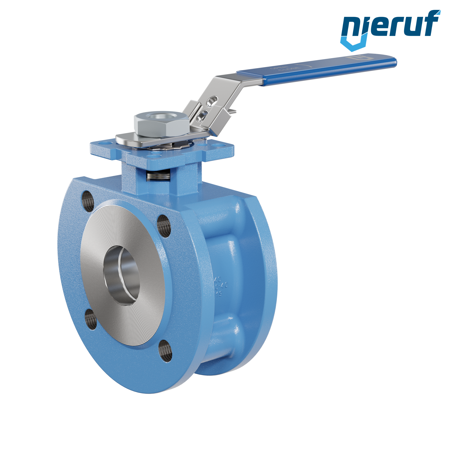 valvola a sfera dal design compatto DN40 PN40 FK03 acciaio fuso 1.0619 sfera in acciaio inossidabile 1.4408