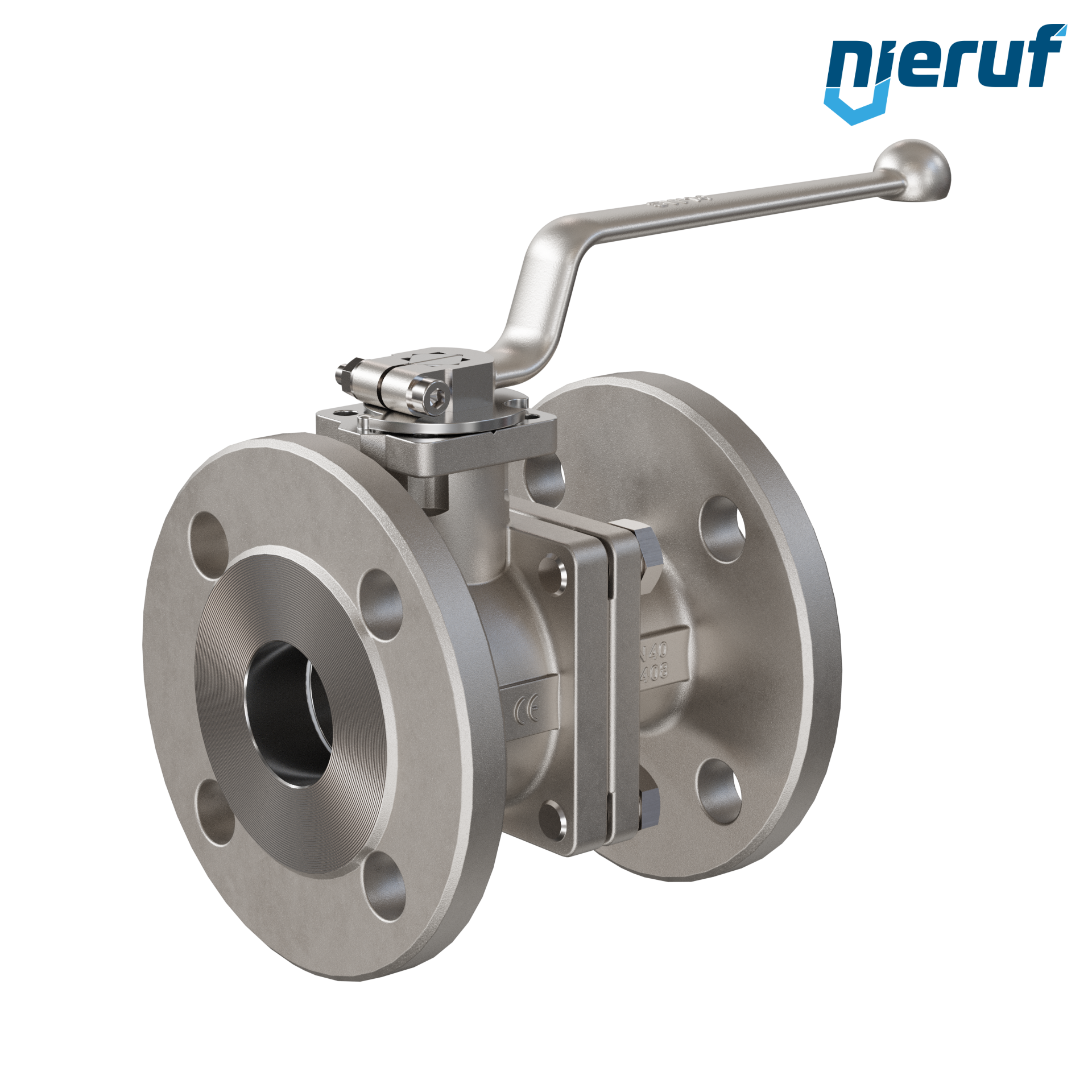 valvola a sfera flangiata per basse temperature DN40 PN16 FK05 acciaio inossidabile