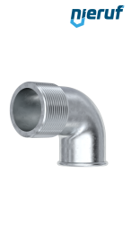 Tempergussfitting Winkel Nr. 92, DN20 - 3/4" Zoll verzinkt