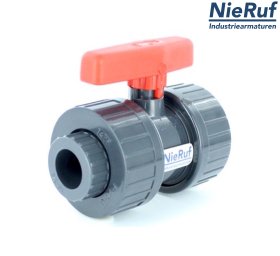 PVC-Kugelhahn d 16 KK01 Hytrel/EPDM