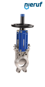 Stoffschieber DN 250 SR03 EPDM Handrad