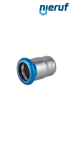 Pressfitting Verschlusskappe I DN40 - 42,0 mm Edelstahl