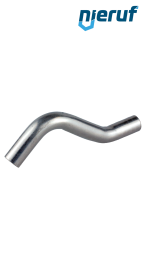 Pressfitting Sprungbogen A x A DN12 - 15,0 mm Edelstahl