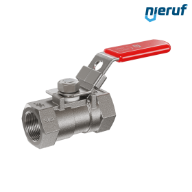 Edelstahl-Kugelhahn DN10 - 3/8" Zoll GK03