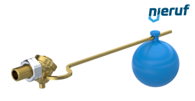 Schwimmerventil 1/2" Zoll Messing NBR SW01 Schwimmer: in Kunststoff