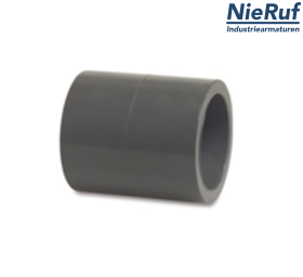 Muffe d 25 Klebemuffe PVC-U