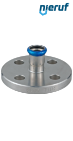 Pressfitting Übergangsflansch I DN25 - 28,0 mm Edelstahl