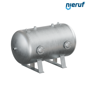 Vakuumbehälter liegend BE03 1500 Liter, -1-3 bar, Stahl grundiert