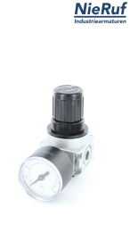 Druckregler 1" Zoll MD03 Innengewinde Kunststoff Polyamid NBR 0,5 - 8,0 bar