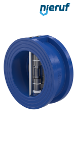 Doppelflügel-Rückschlagklappe DN50 DR02 GGG40 EPDM