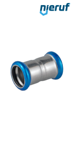 Pressmuffe I x I DN65 - 76,1 mm Edelstahl