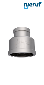 Reduziermuffe 3/8" x 1/8" Zoll Innengewinde Edelstahl 316